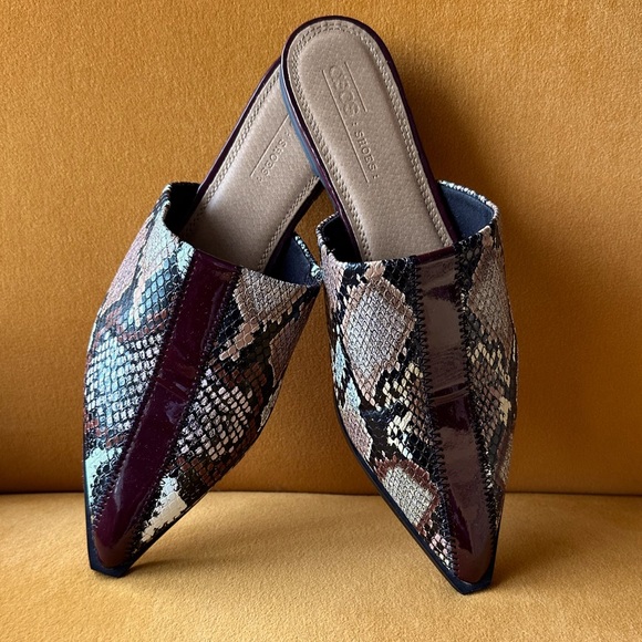 ASOS Shoes - ASOS Snake Print Slip On Mules - UK 6/US 8